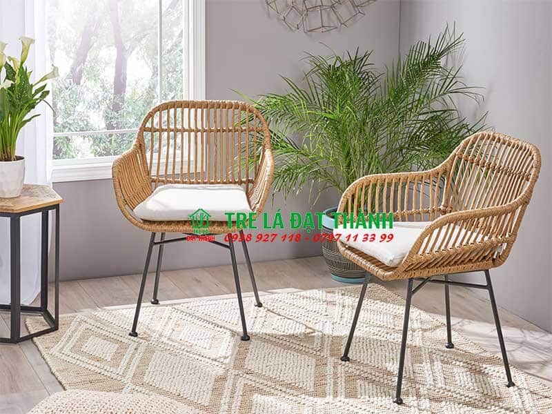 Bộ Bàn Ghế Mây Uống Trà - BBGMUT016
